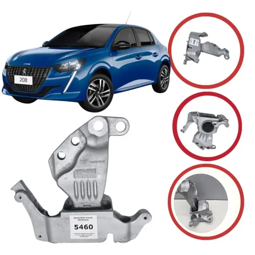Coxim do  câmbio Peugeot 208 2023/2025 Turbo etq 5460
