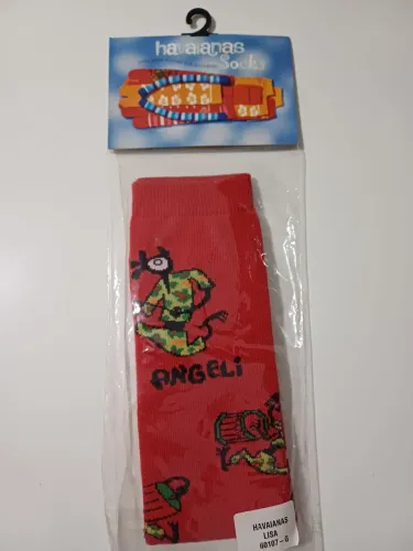 Meias Havaianas Lisa Angeli