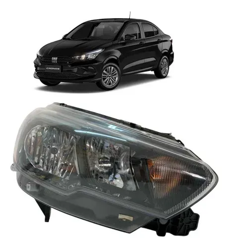 Farol Fiat Argo Cronos C/ Led Direito 2018 A 2024 Original