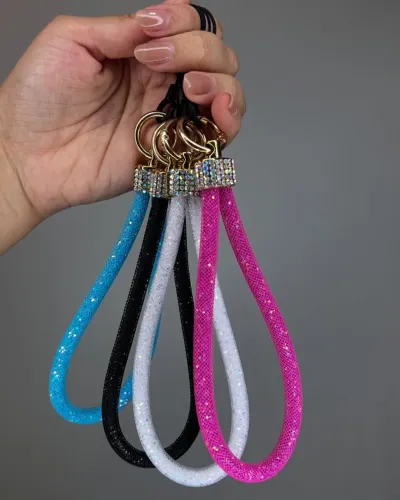Cordão Brilhoso Anti-Queda para Pendurar no Celular