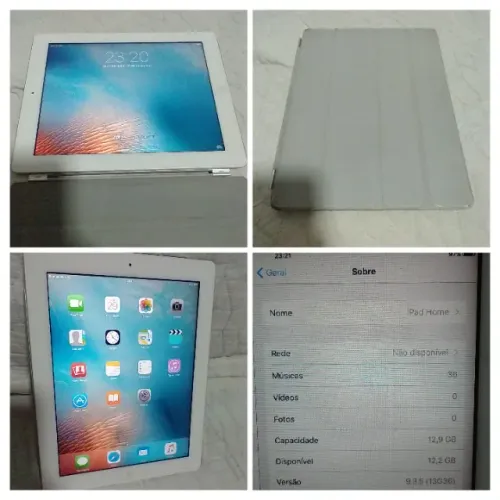 iPad 2 Apple 9,5 polegadas. Modelo A1395 16GB 3g/wi-fi - White 