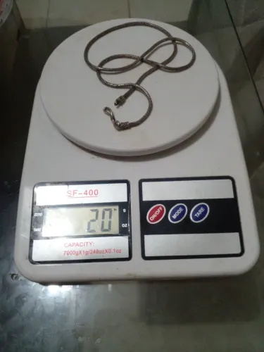 Corrente de prata bali