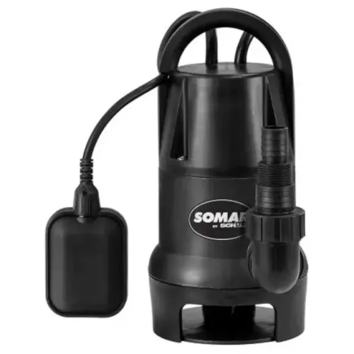 Bomba Submersivel S-SUB 550/1 500W IP68 1 Polegada Monofasico 220V C/Boia De Nivel-Somar