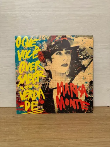 LP Marisa Monte - O Que Voce Quer Saber Disco de Vinil usado em bom estado