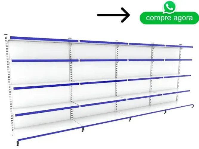 Gondola de Parede Branca Polar 30x40 Nova