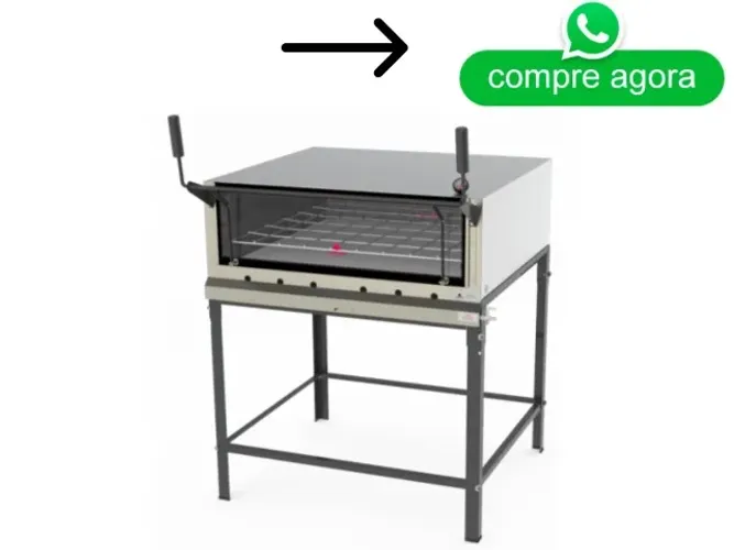 Forno Refratário a Gás 90x90 Progas
