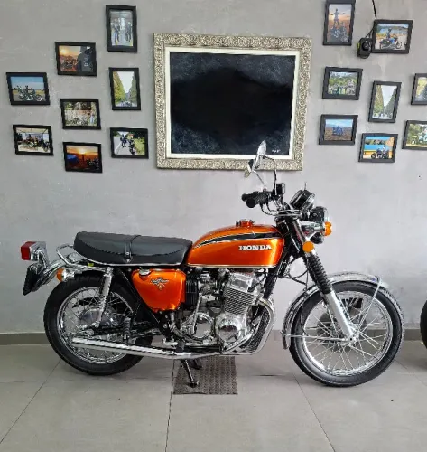 Honda CB 750K 1973 Placa Preta (Avalio Troca por HD)