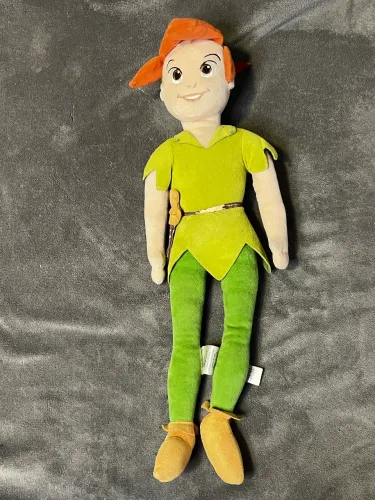 Boneco Peter Pan pelúcia Disney 