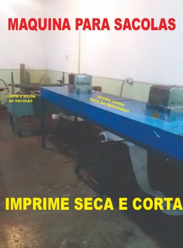Maquina para sacolas plásticas