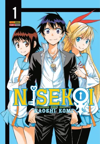 Mangá Nisekoi Vol. 1 ao 25 (Lacrados)