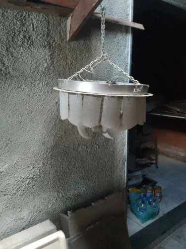 Luminária vintage para decoração