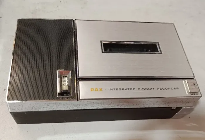 Gravador Fita Cassete Recorder Pax 20-9002 Raríssimo Importado