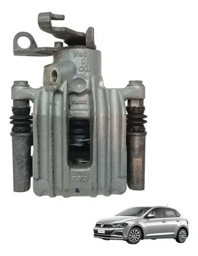 Pinca Freio Traseiro Lado Direito Volkswagen Polo Virtus Tsi 2018 2019 2020 2021