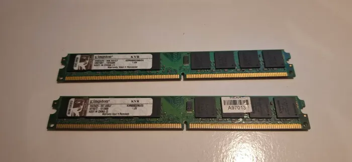 Memória Kingston 2GB+2GB DDR2 800MHZ - KVR800D2N6/2G