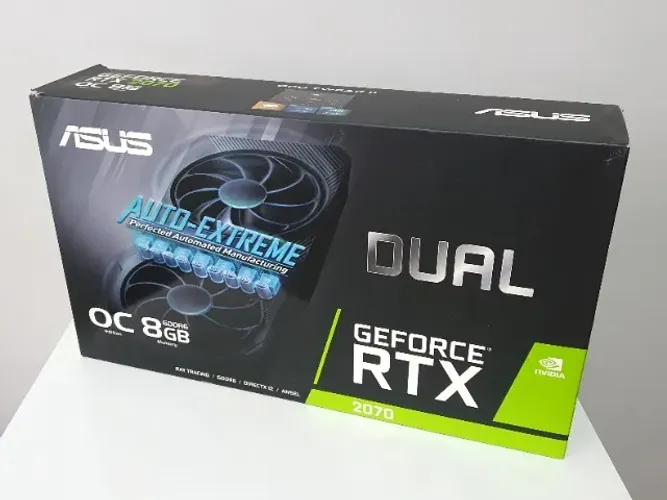 Placa De Vídeo Asus RTX 2070 8GB Dual OC Edition