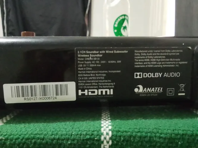 Vêndo caixa de som JBL