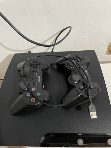 PS3 SLIM DESBLOQUEADO (com jogos de sua preferência já baixados)