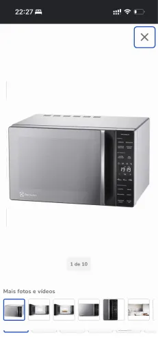 Microondas Electrolux