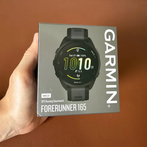 Garmin Forerunner 165 preto | NOVO!