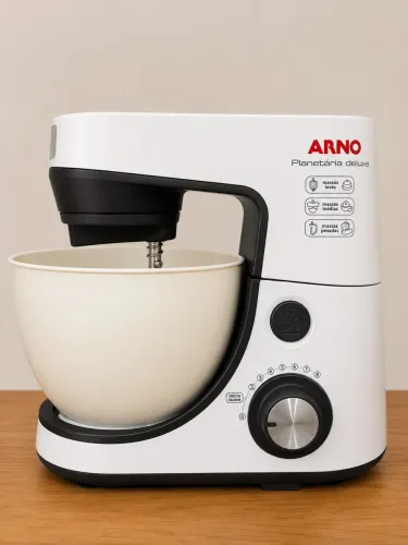 Batedeira Planetária Deluxe Arno SX80 Branca