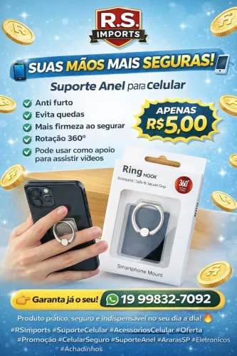 Anel suporte celular