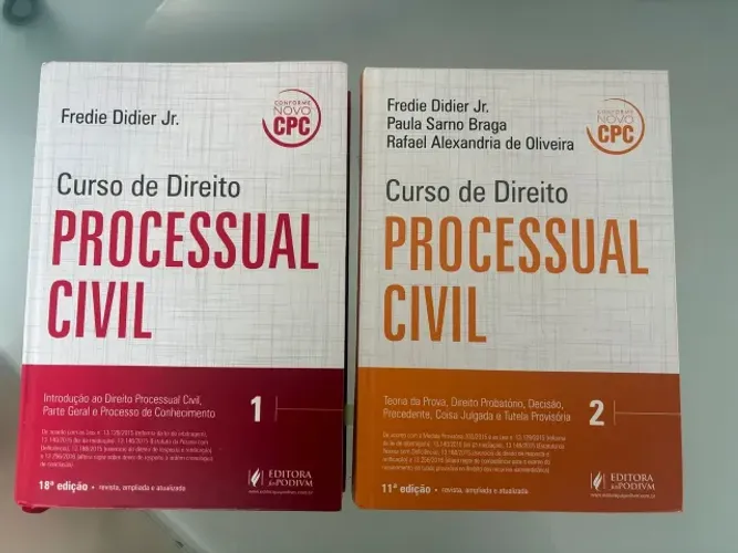 Livros Processo Civil Didier 