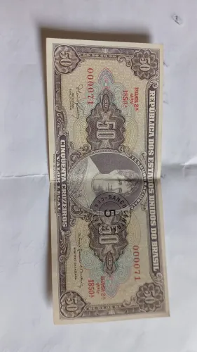 Notas antigas colecionador