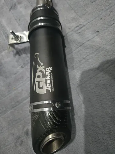 Escapamento gpx jeskap mt 07