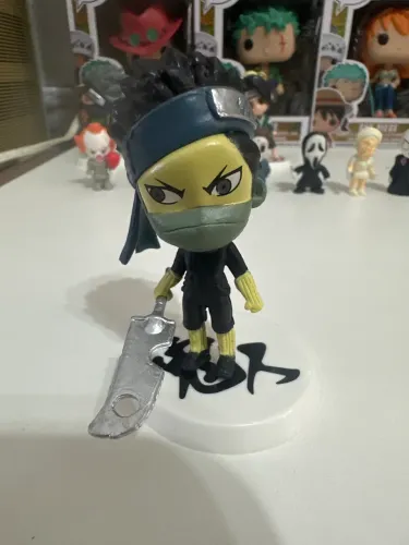 Action Figure Zabuza Naruto - Colecionável Mini