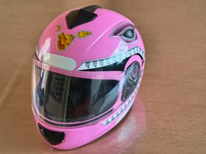Capacete Moto Fly Power Fun Rosa (Infantil) - Tam. 52