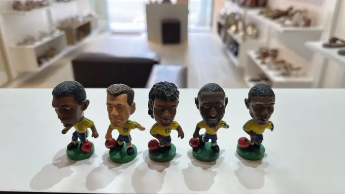 Bonecos da Seleção Brasileira - Coleção Futebol (5 unidades)