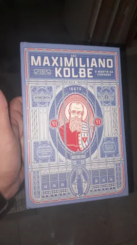 LIVRO DE SÃO MAXIMILIANO KOLBE EM ÓTIMO ESTADO MBC