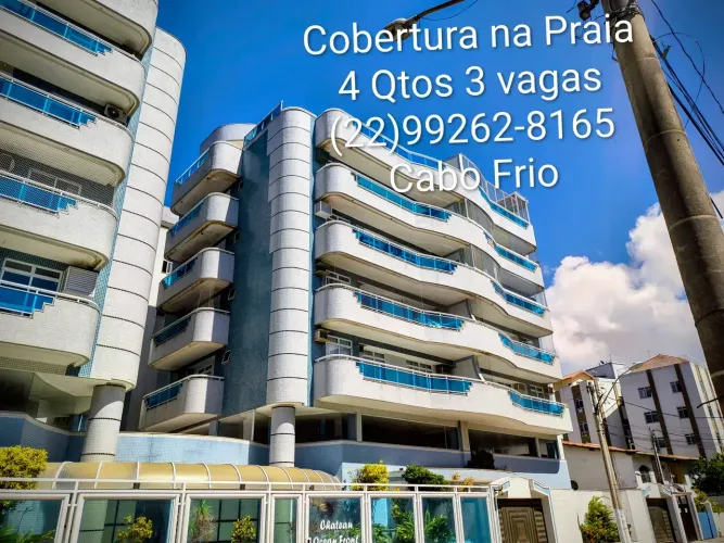 Cabo Frio cobertura mobilhada (aluguel fixo)