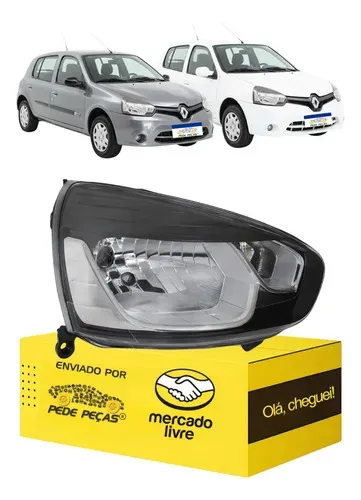Farol Sinaleira Renault Clio 2013 2014 2015 2016 Novo Ld Direito/passageiro