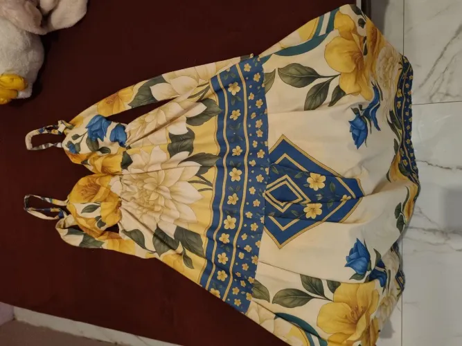 Vendo vestido Amarelo Longo