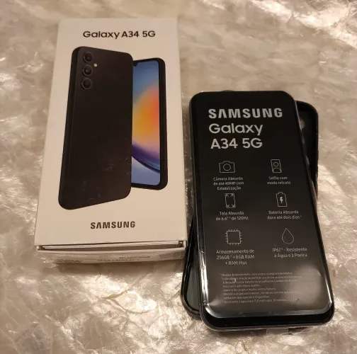 SAMSUNG A34 5G 256GB 8BR RAM 