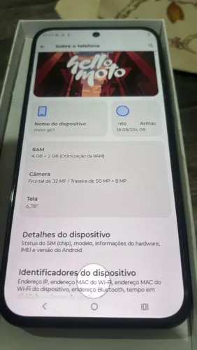 G67 256 lindo zero entregamos no Rio de Janeiro e todo país evitem comprar barato demais