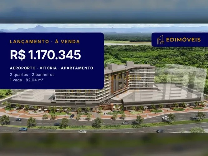 Sensacional Apartamento em Aeroporto, Vitória Espaço Privativo para Pets!