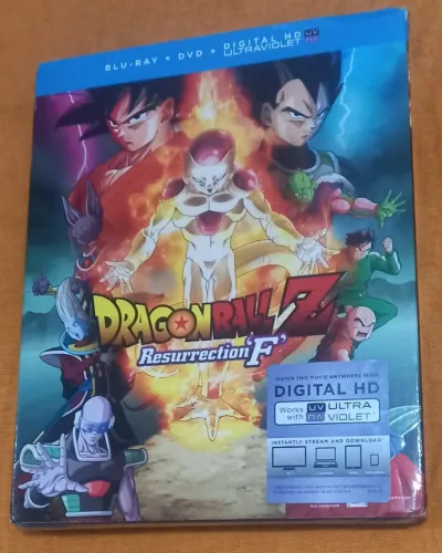 Bluray +dvd dragonball z novo lacrado