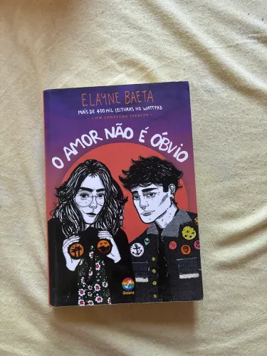 Livro O amor não é obvio