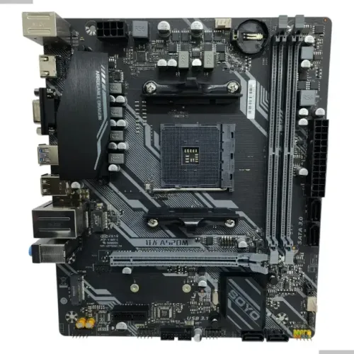 Placa Mãe Soyo A520m Amd Para Ryzen Am4 Ddr4 Micro Atx