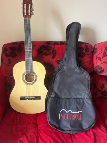 Violão Memphis Adulto Nylon + Capa - R$ 320