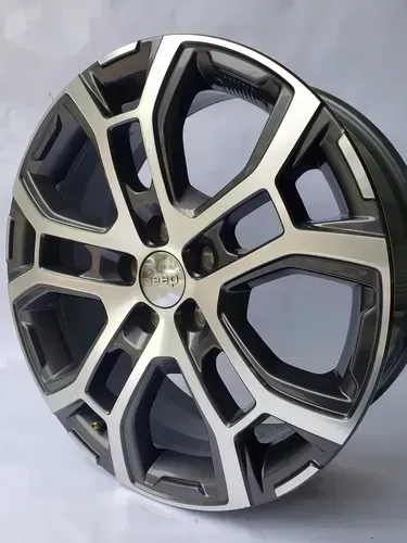 Roda Avulsa Aro 18 Jeep Renegade 2022 A 2026 Original Cinza-escuro
