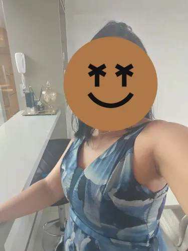 Vestido longo azul 