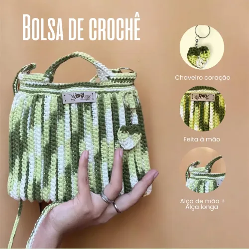 Bolsa de Crochê
