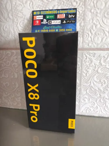 Smartphone Xiaomi Poco X8 Pro 5G Global 512GB 12GB RAM Dual SIM Tela 6.59" -