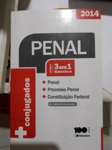 Livro : Penal códigos 3 x 1 Saraiva 2014
