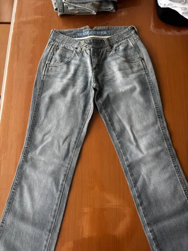 calça vintage cintura baixa