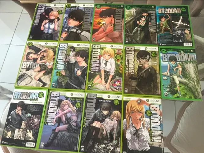 BTOOOM! - VOLUMES 01 AO 15 | MANGÁS