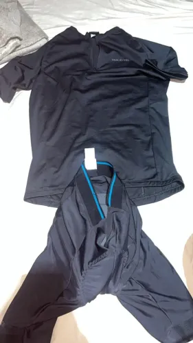 Shorts Justo Masculino de Ciclismo + Camisa Masculina de Ciclismo